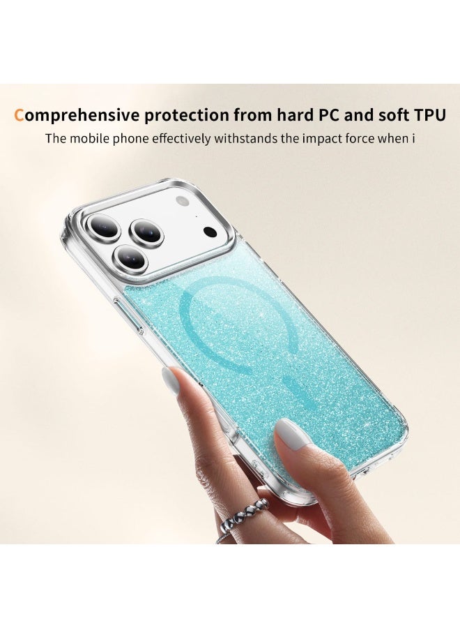 Crystal Magnetic Ring Case Compatible with iPhone 16 Pro Max - Image 3
