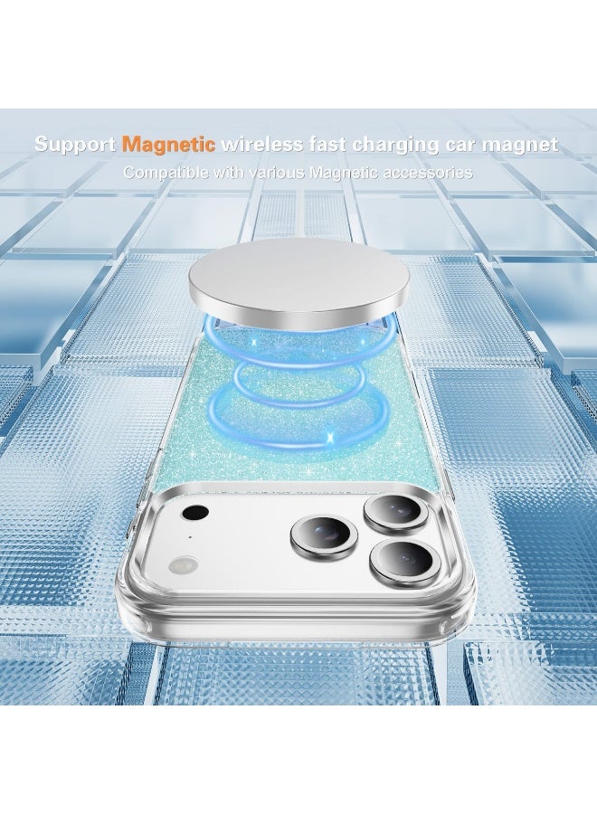 Crystal Magnetic Ring Case Compatible with iPhone 16 Pro Max - Image 4