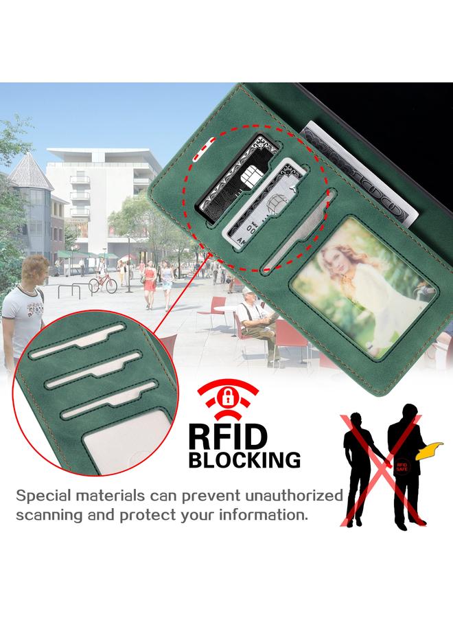 S-TOP Case For Samsung Galaxy A32 5G Skin Feel Anti-theft Brush Horizontal Flip Leather Phone Case - Image 5