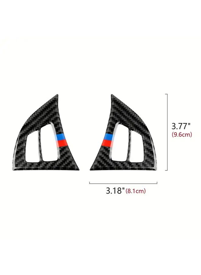 Black Carbon Fiber Interior Panel Kit For Car Interior Upgrade - Image 2