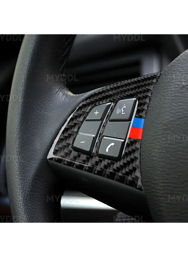 Black Carbon Fiber Interior Panel Kit For Car Interior Upgrade - Image 4