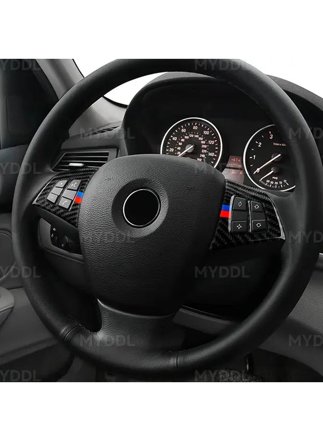 Black Carbon Fiber Interior Panel Kit For Car Interior Upgrade - Image 5