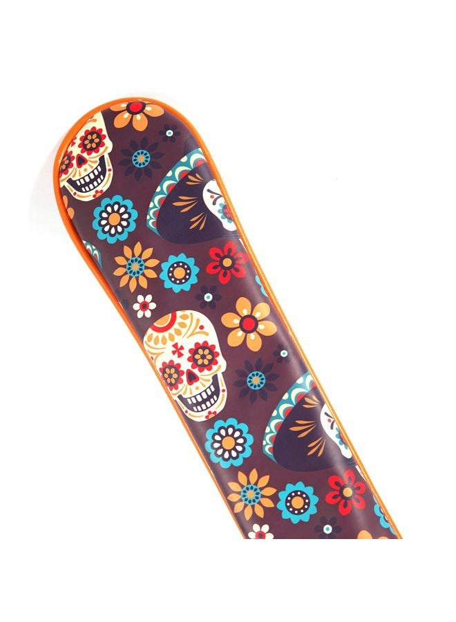 SHABIER PU Leather Waterproof Golf Alignment Stick Cover Club Protector Holds Sticks (Sugar Skull) - Image 4