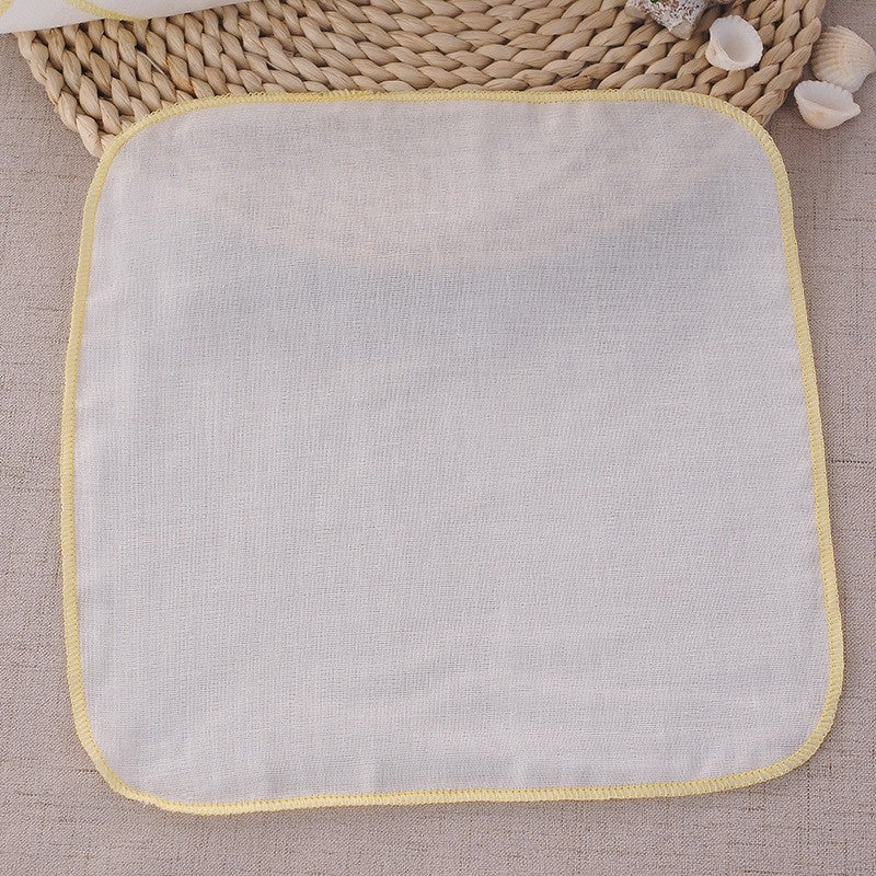 Baby Cotton Bibs - Absorbent Solid Color - Image 4