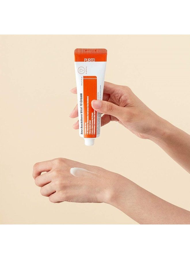 PURITO [خالي من الزيوت الأساسية] كريم سي باكثورن فيتال 70 50 مل / 1.7 أونصة سائلة - Image 3