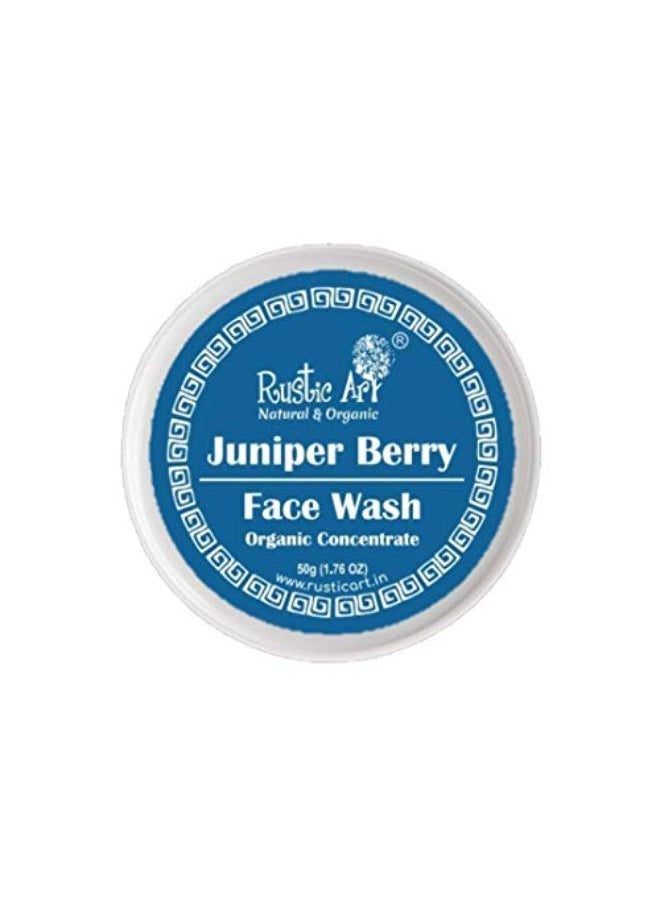 Organic Juniper Berry Face Wash Concentrate For Dry Skin 50 Gm, (Pack Of 2) - pzsku/ZFAED6C197116A149C17AZ/45/_/1646061563/d909f759-138d-4675-bb59-67ba5a6c25ad