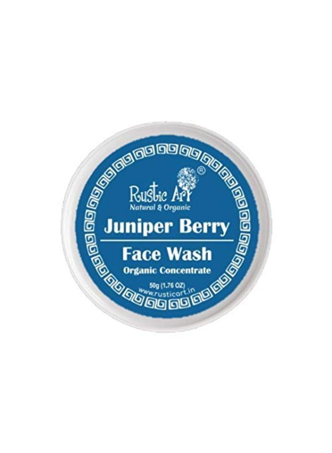 Rustic Art Organic Juniper Berry Face Wash Concentrate For Dry Skin 50 Gm, (Pack Of 2) - Image 5