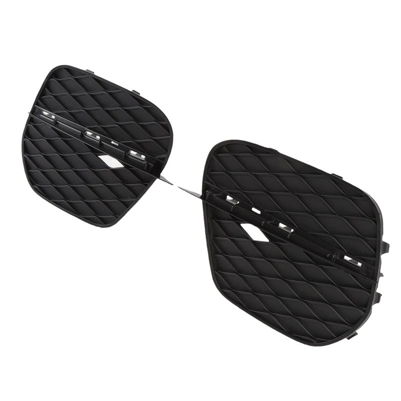 1 Pair Front Bumper Grille Insert 51117222859 Front Bumper Insert Outer Grille Fog Light Cover Bezel Replacement for X5 35d 35i 2011-2013 - Image 4