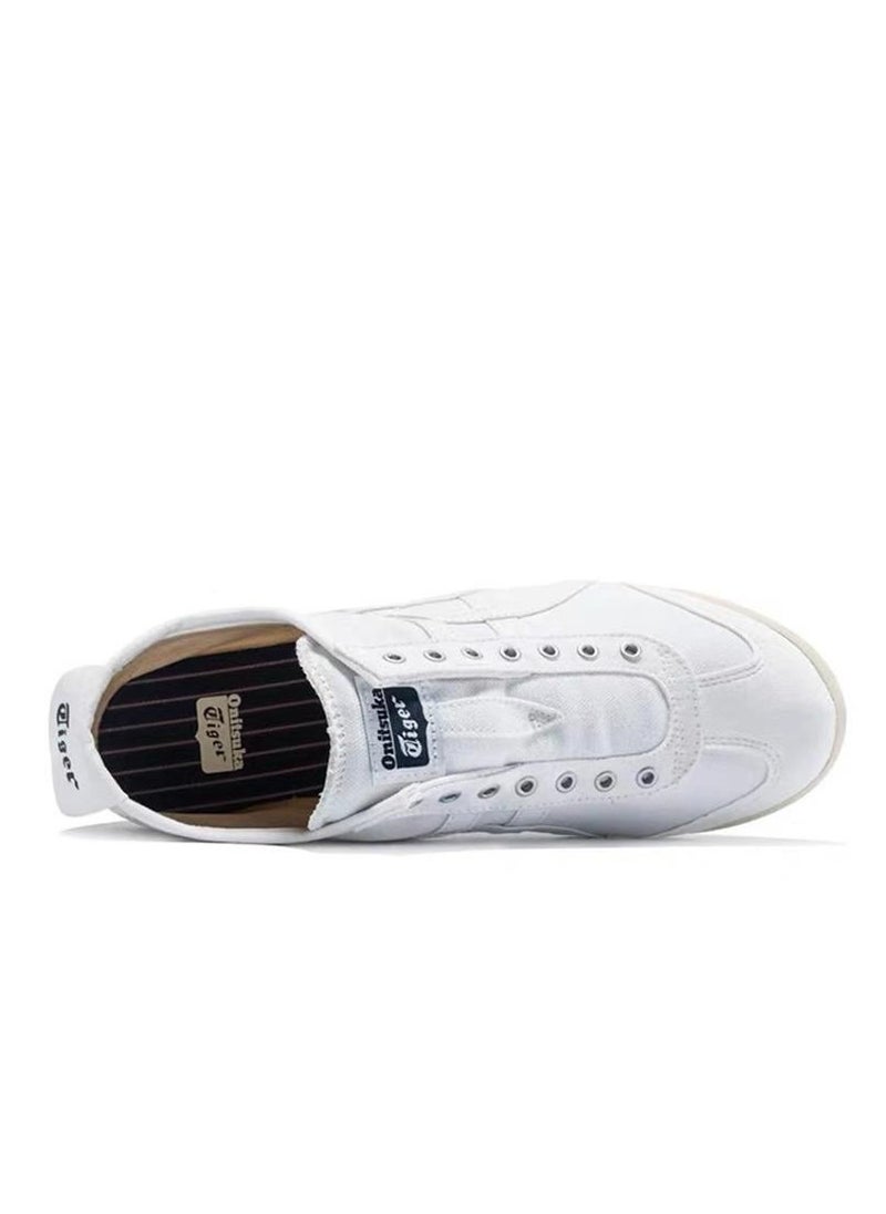 Onitsuka Tiger - MEXICO 66 Slip-On Canvas Athlesiurel Shoes White - Image 1