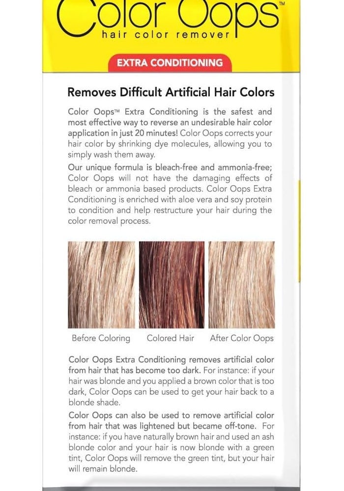Developlus Color Oops Hair Color Remover Extra Conditioning - 1 Application - Image 3