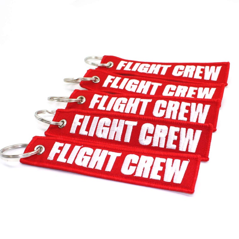 Rotary13B1 FLIGHT CREW - Red/White - 5pcs Keychains - Image 4