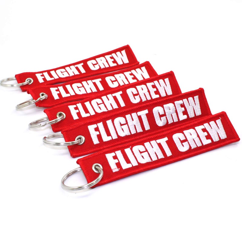 Rotary13B1 FLIGHT CREW - Red/White - 5pcs Keychains - Image 3