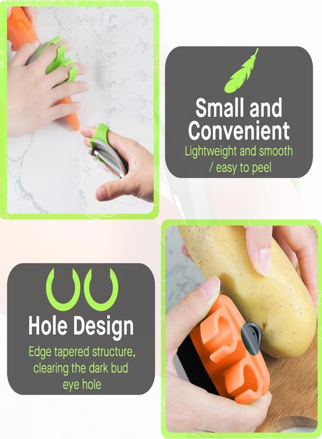 Nomadic Outpost Fingers Grip Palm Peeler for Fruit & Vegetable, Comfortable Silicone Finger Grips Peeling Tool for Potato, Carrot, Cucumber, Apple, Veggie & Pumpkin, Kitchen & Dinning Gadgets For Home - Image 5