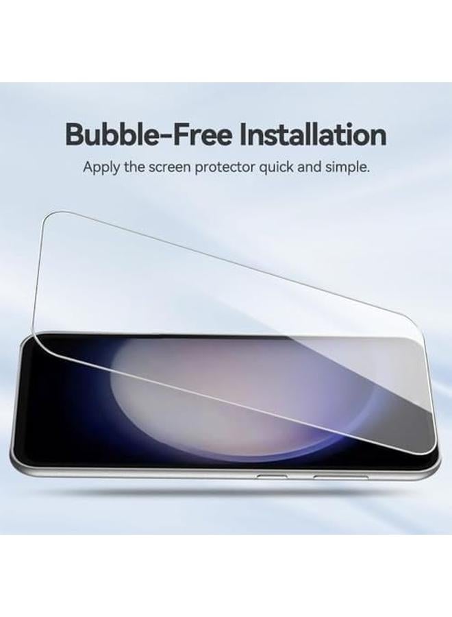 erorex 【3 Pack】 Tempered Glass Screen Protector For Motorola G84 Case Friendly Ultra Clear Shatterproof Anti Scratch Film For Moto G84  - Image 2