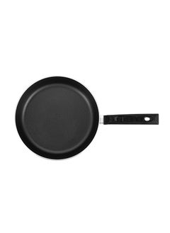 NIRLEP NutriHealth 27cm Tapered Fry Pan | Silver Ion Coating, Sturdy Handles, PFOA Free, 5 Layered Coating | To Sauté, Shallow Fry, Make Curries, Steam & Cook Vegetables, Paneer, Meat & Pasta  - Image 2