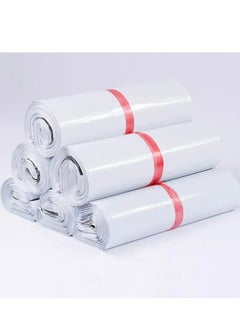 Generic A set of shipping bags consisting of 10 bags, size 35*45, white color  - Image 4