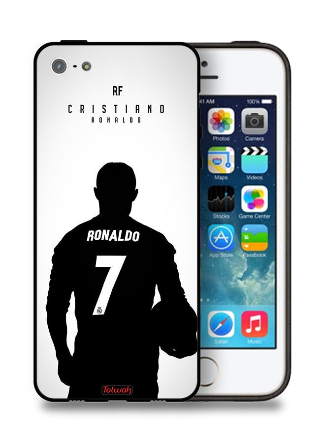 Tolwak Apple iPhone 5/5s/SE Protective Case Cristiano Ronaldo Mask - Image 1