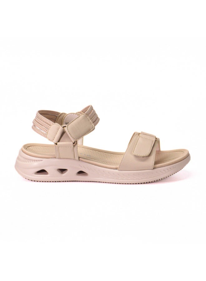 Monami Women’s Comfort Flat Sandals with Adjustable Strap Design, Open Toe Casual Walking Slides with Cushioned Footbed, Lightweight Everyday Summer Footwear for Travel, Outdoor Activities, Casual Wear and Daily Use - Image 3
