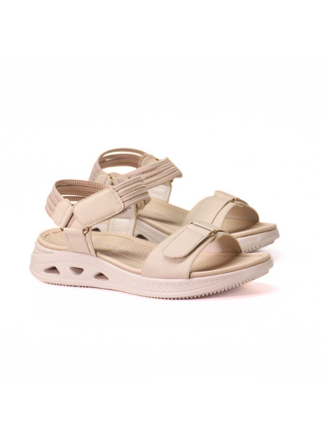 Monami Women’s Comfort Flat Sandals with Adjustable Strap Design, Open Toe Casual Walking Slides with Cushioned Footbed, Lightweight Everyday Summer Footwear for Travel, Outdoor Activities, Casual Wear and Daily Use - Image 5
