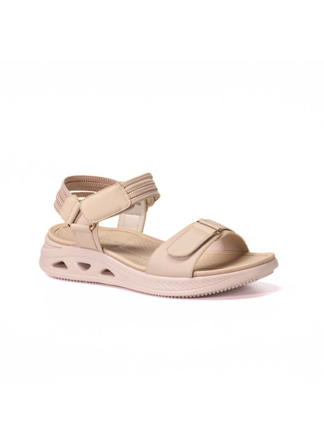 Monami Women’s Comfort Flat Sandals with Adjustable Strap Design, Open Toe Casual Walking Slides with Cushioned Footbed, Lightweight Everyday Summer Footwear for Travel, Outdoor Activities, Casual Wear and Daily Use - Image 1