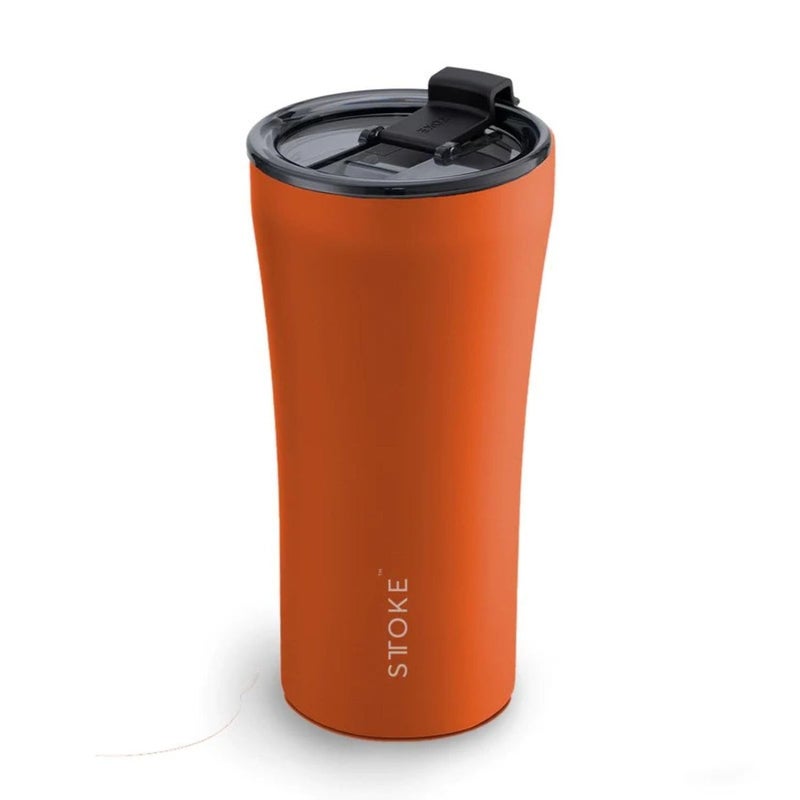 Sttoke Leakproof Lid Shatterproof Tumbler Powder Coating Desert Sunburst 69inch Height 16 oz S16LPSPCDO1931