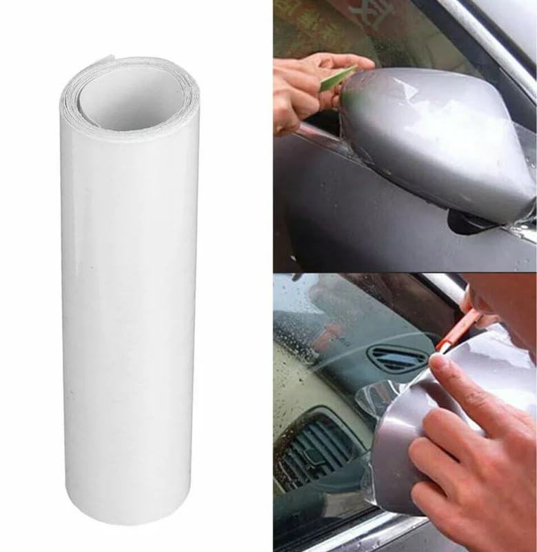 WALLMATE ورق لاصق شفاف من الفينيل لامع (60X198/سم) فيلم تغطية ذاتي اللصق قابل للإزالة - Image 2