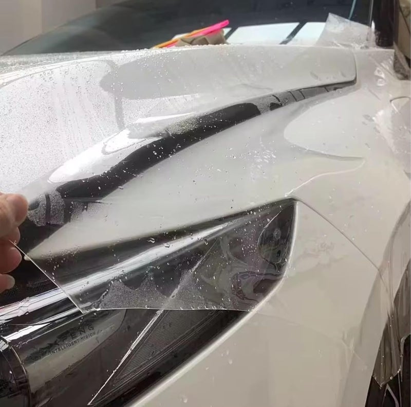 WALLMATE ورق لاصق شفاف من الفينيل لامع (60X198/سم) فيلم تغطية ذاتي اللصق قابل للإزالة - Image 3