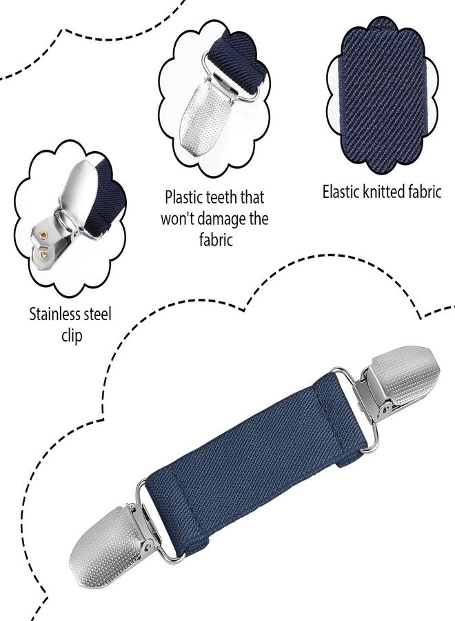 Sibba Brooches Pins Dress Clips 6 PCS Fabric Shirt Clothing Waist Back Cinch Clasps Sweater Hold Together Of Shawl Clothes Tighten Fasteners Fitting Tightener Collar Invisible Adjuster Elastic Ties - Image 4