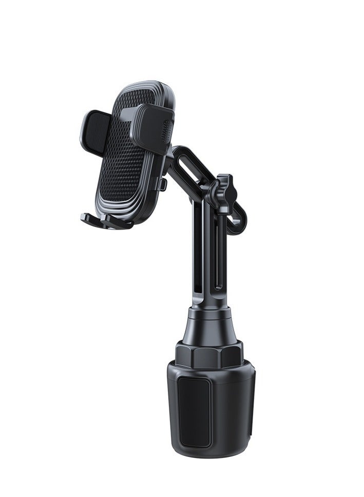 Car Phone Holder For Car Cup, Adjustable Car Cup Phone Holder, Rotatable Car Mount, Phone Holder Car, iPhone Holder, Cell Phone Holder For iPhone 15/16 Series,Galaxy S24 S23 Ultra Z Flip, Xiaomi etc Black