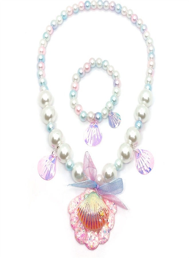 Loquat Princess Skirt Accessory Set With Colored Jewelry Pink  - Image 2