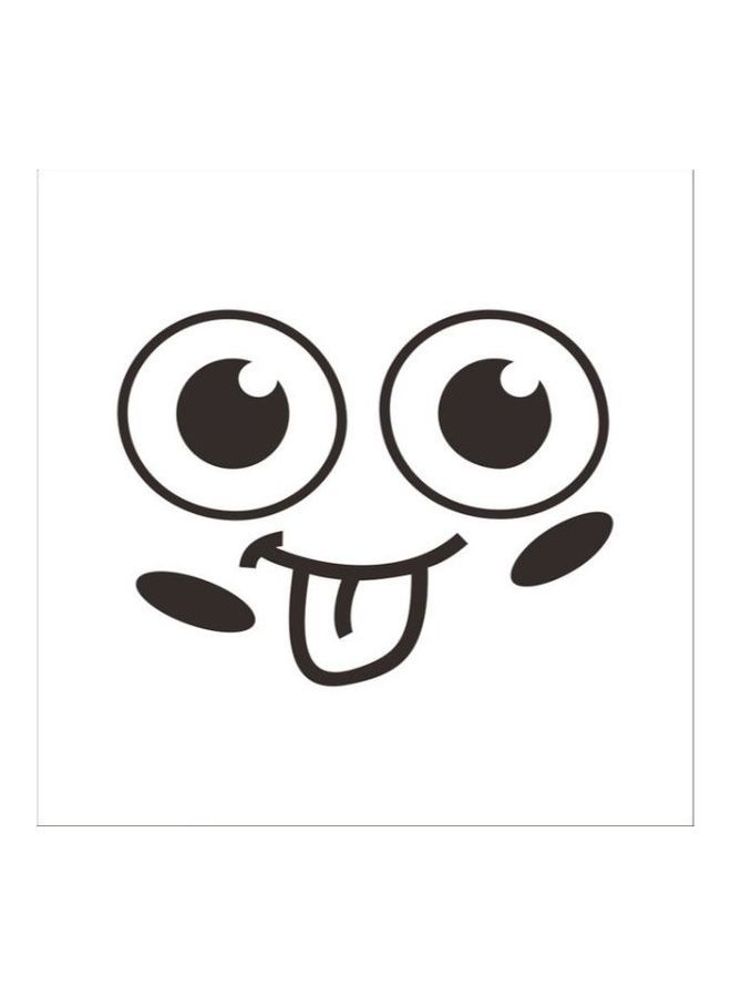 NIBEMINENT Car Stickers Reflective Printing On Vinyl Sticker 55X30 cm