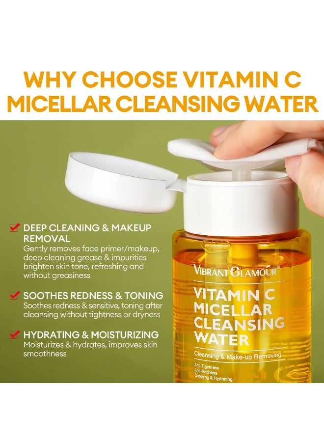 Vibrant Glamour VITAMIN C MICELLAR CLEANSIN WATER Cleansing & Make-up Removal - Image 3