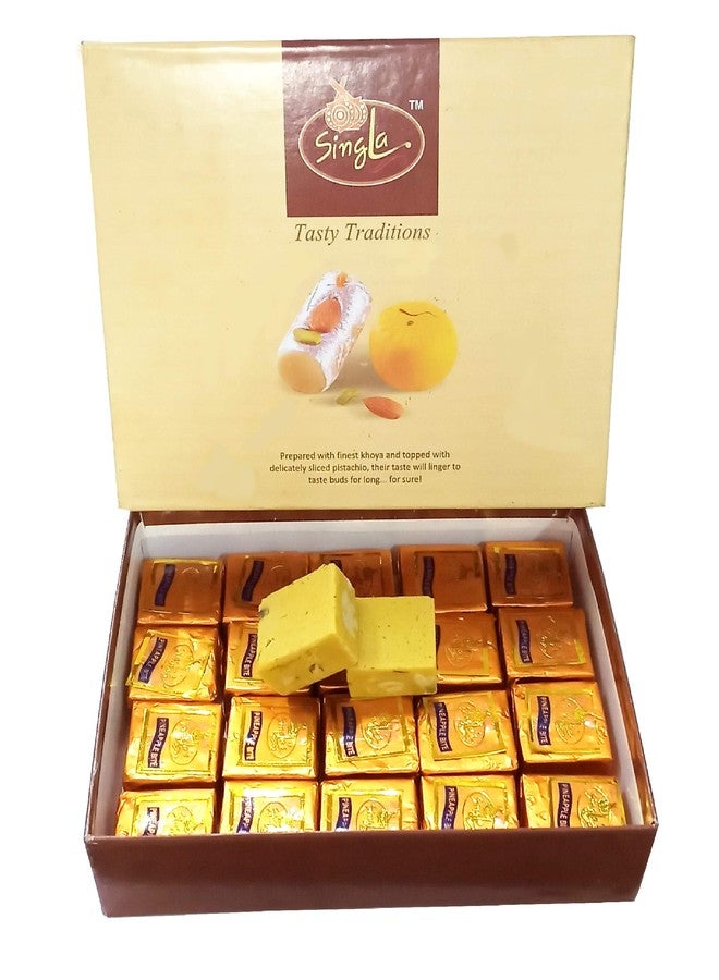 Singla Pineapple bite burfi Sweets 500g - Image 1