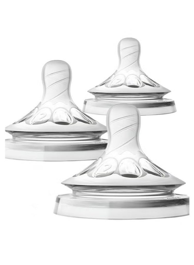 Momore Suitable for Philips AVENT Bottle，Silicone Baby Bottle Nipple Replacement, Natural Feeding Teat, for 6 Months+ - Image 3