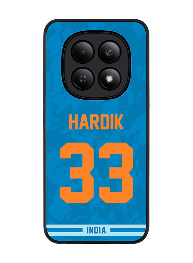 For Xiaomi Redmi Note 15 4G Case,Slim fit Camera Protection, Shockproof Thin Phone cover  - India Hardik Pandya, Jersey No 33