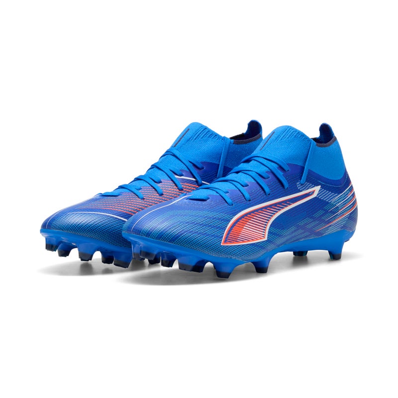 PUMA ULTRA 6 MATCH+ FG/AG Mens Blue Football Boots - Image 2