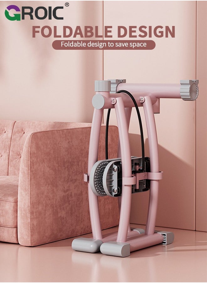 GROIC - Leg Exercise Equipment - Ski Exercise Machine with Handrail, Pilates Machine, Kegel Exerciser, Thigh Master Pelvic Muscle Hip Trainer Inner Thigh Exerciser, Home Postpartum Repair Machine for Women - Image 1