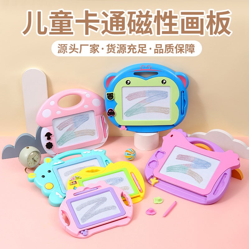 Jingjing Children'S Drawing Board Magnetic Writing Board Cartoon Color Children Children 1-3 Years Old Toys Baby Graffiti Board - Image 2