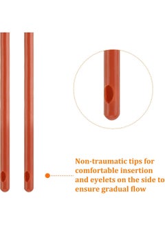 Generic 10 Pieces 39cm 18FR Rubber Enema Tubes Colon Tubes for Coffee Enemas Higher Colon Cleanse for Secure  - Image 4