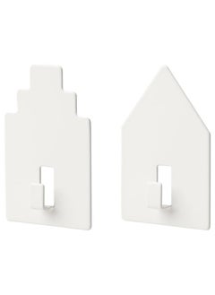erorex Hook, self-adhesive, house/white  - Image 1