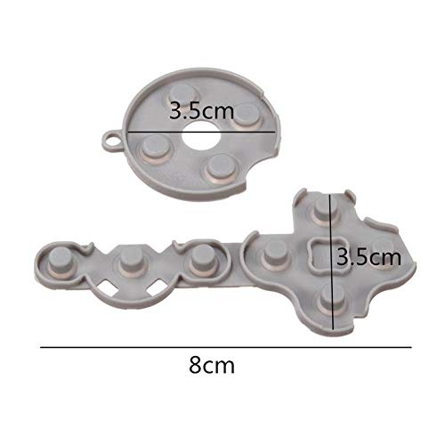 Onyehn 4 Sets Silicone Conductive Rubber Pads Button D-Pad for Xbox 360 Controller Buttons Repair Replacement Part - Image 3