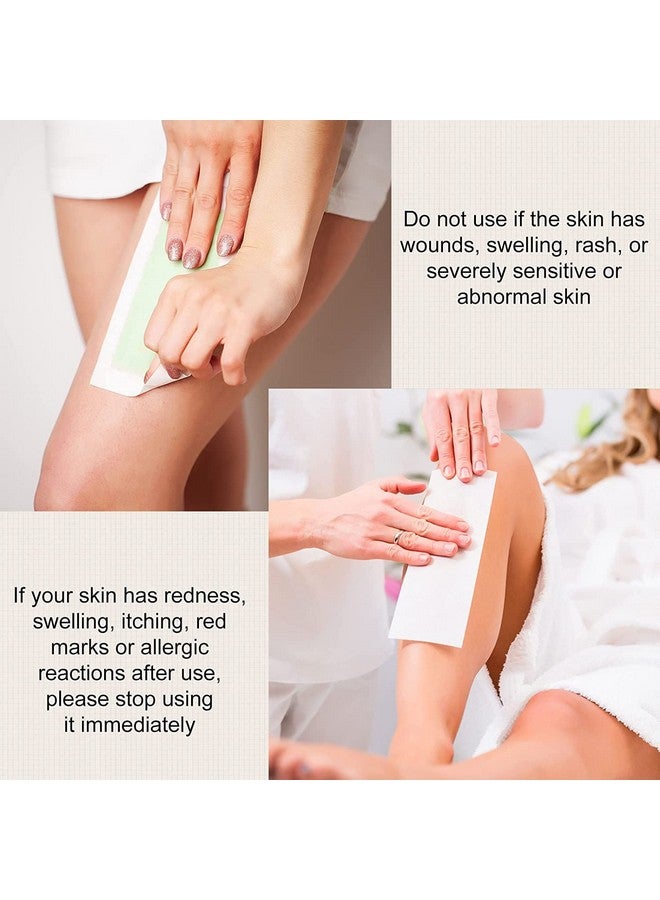 gypsy inc Gypsy Non-woven Body Waxing Strips - 300 Pcs - Pack of 5 - Beige - Hair Removal Wax Strips for Full Body, Face, Legs, Underarms, Facial Eyebrow - Disposable & Anti-Bacterial. - Image 4