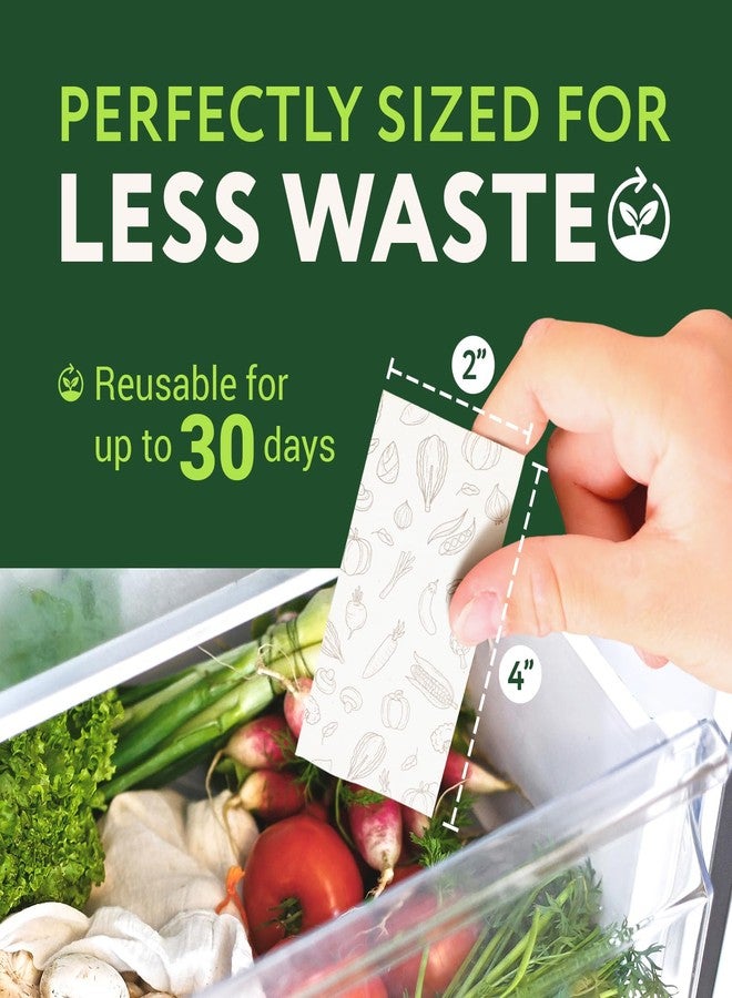 IMPRESA Produce Keeper Food Storage Sheets - Pack of 18 Extend Shelf Life & Fresh Paper for Produce - Protect Leafy Greens - Keep Fruits Fresh & Fruit Saver Paper - Image 4