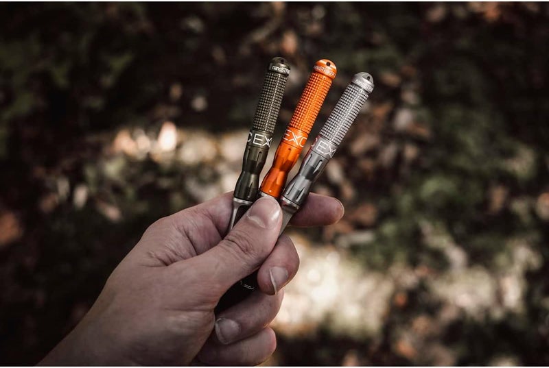 EXOTAC nanoSTRIKER XL Self-Contained Ferrocerium Firestarter for Emergency Survival, Camping, and Hiking - Black - Image 2