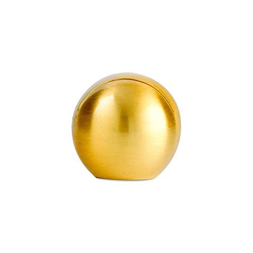 Weddingstar Classic Round Place Brushed Gold Card Holder, 0.4 x 1 x 1 inches - Image 1