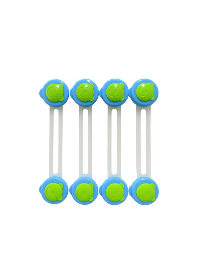 Flexible Child Safety Lock with Bear Design - 4 Piece - Image 4