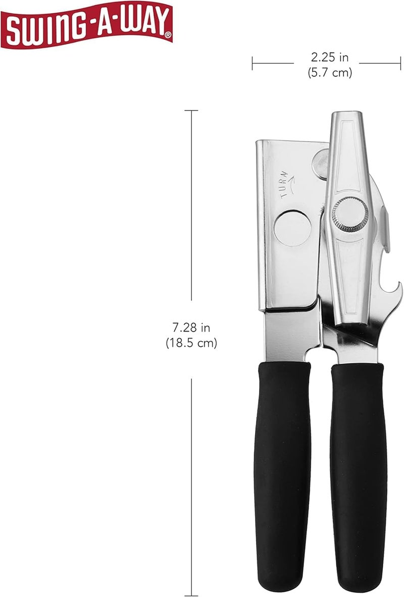 Amco Swing-A-Way Can Opener Steel Black - Image 1