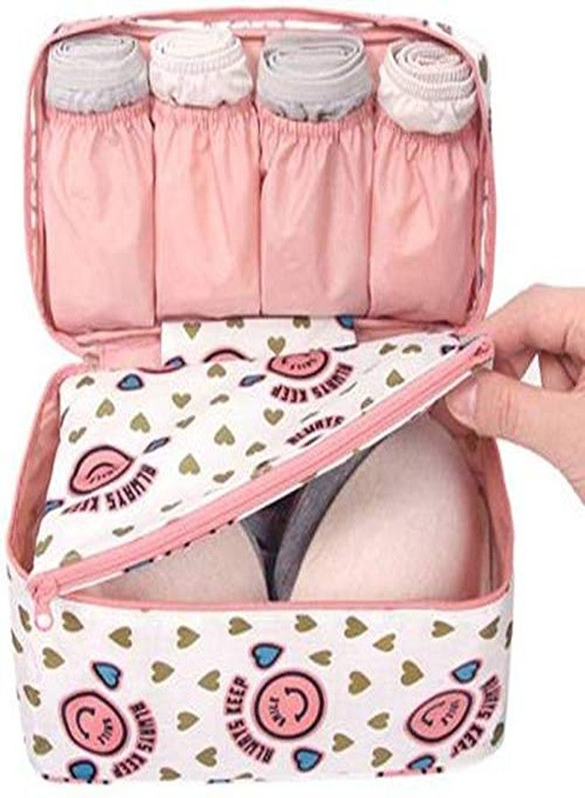 Moxtiza Women’s Undergarments & Innerwear Storage Bag | Travel Cosmetic Pouch & Toiletry Organizer, Lightweight Durable Multifunctional Bag for Lingerie, Socks, Makeup, and Toiletries (1 Piece) - Image 1