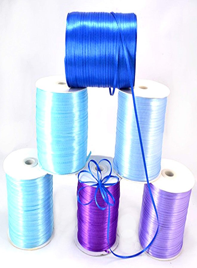 ستار شريط ساتان بعرض 1/8 بوصة، بكرة عملاقة بطول 870 ياردة | شريط بوليستر منسوج مزدوج الوجه، يُستخدم كعلامة وبطاقة تعليق للمشاريع الفنية | شريط قماشي مقاوم للبهتان لسجل القصاصات (1/8 بوصة × 870 ياردة × بكرة واحدة، أحمر) - Image 4