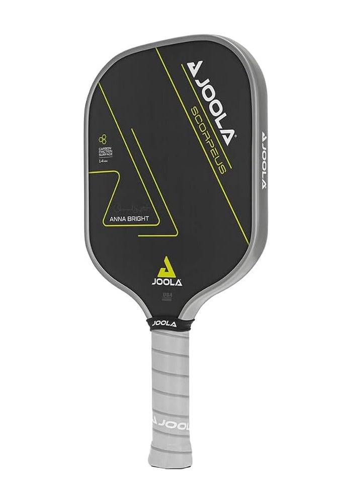 JOOLA Anna Bright Scorpeus Pickleball Paddle - 14mm Carbon Fiber with Charged Surface Technology - Image 2